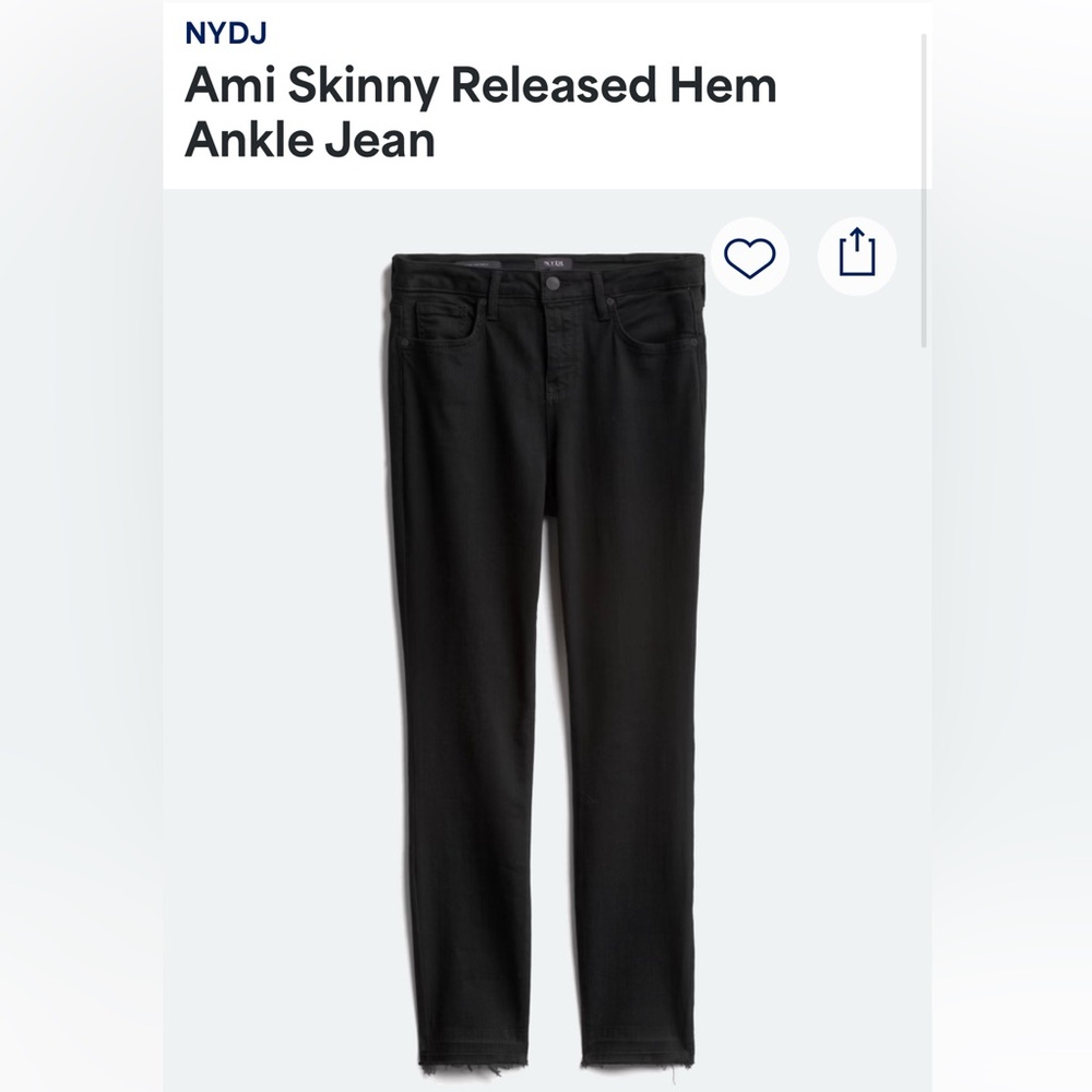 Ami NYDJ Black Dress Pants
